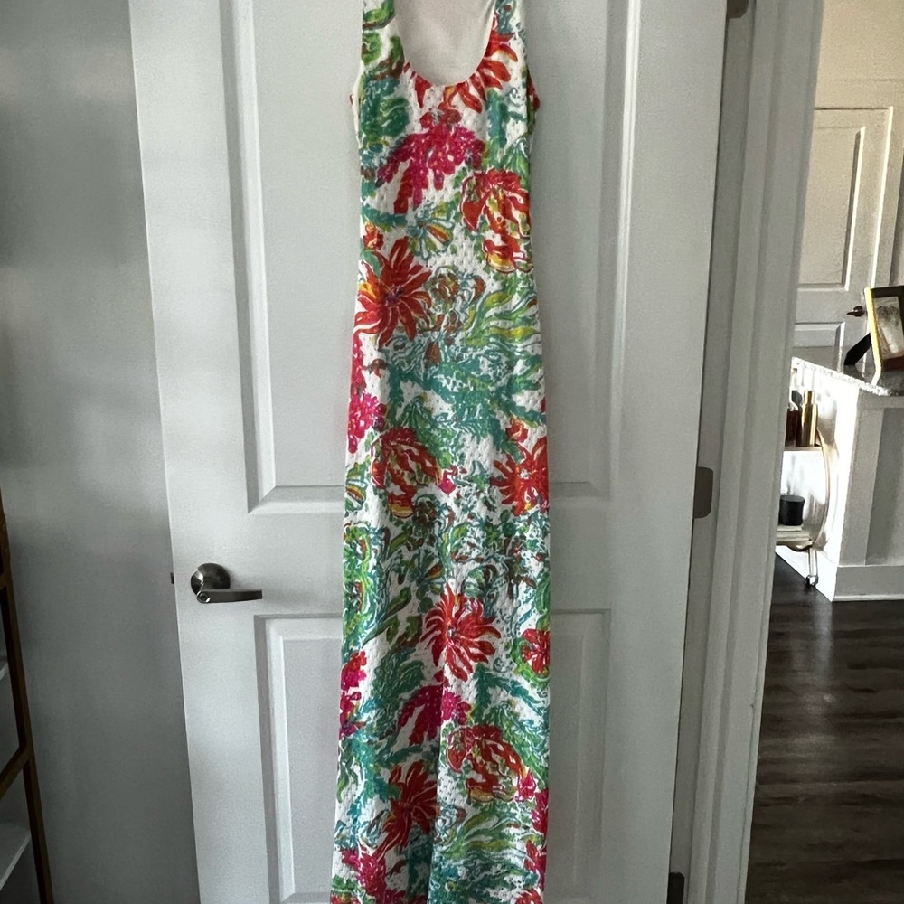 Astoria Crochet Maxi Dress Lilly Pulitzer
